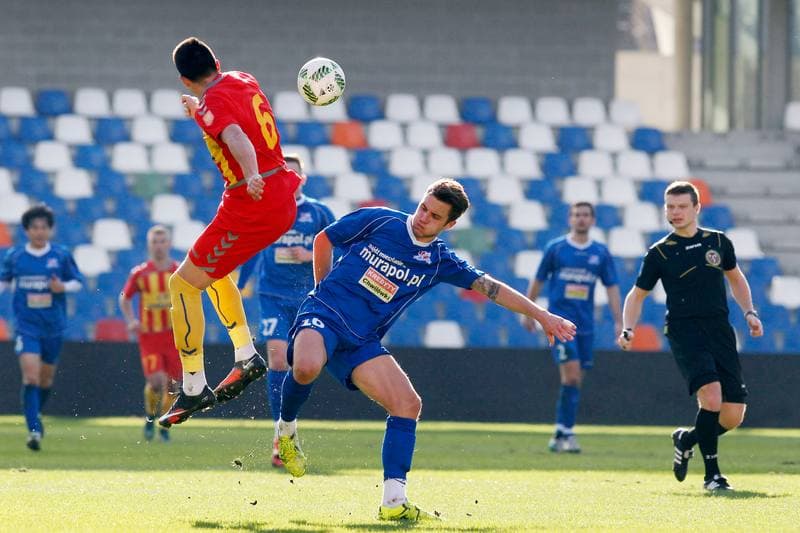 Football. Sparing. Podbeskidzie Bielsko Biala - Korona Kielce. 06.02.2016