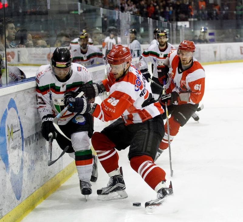 Ice Hockey. Polish Hockey League. GKS Tychy - Comarch Cracovia. 24.03.2016
