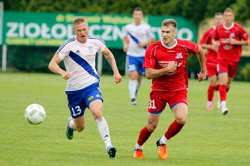 Football. Sparing. Podbeskidzie Bielsko-Biala - MFK Frydek Mistek. 13.07.2016