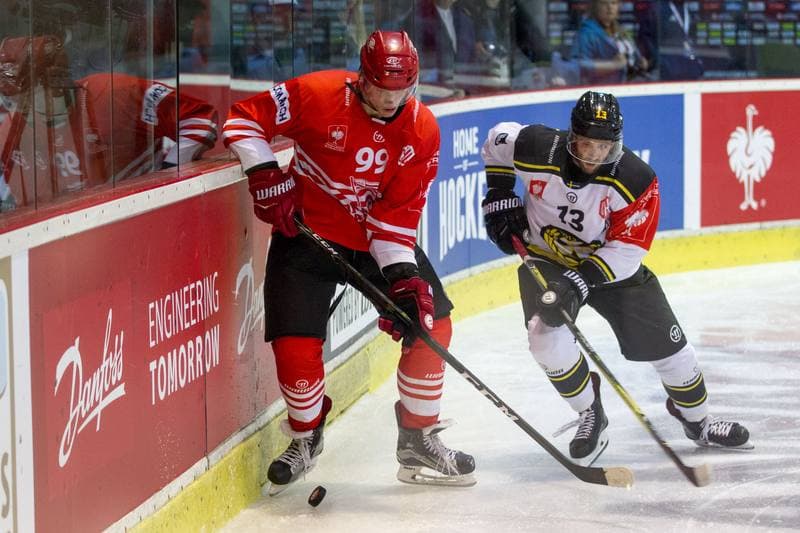 Ice Hockey. Champions Hockey League. Comarch Cracovia Krakow - Brynas IF. 03.09.2017