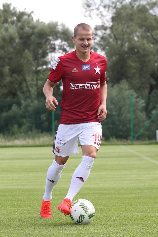 Football. Wisla Krakow. Photo Session. 03.08.2016
