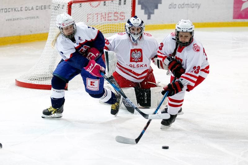 Ice Hockey. Women's National Team. Poland - Slovakia. 12.11.2017
