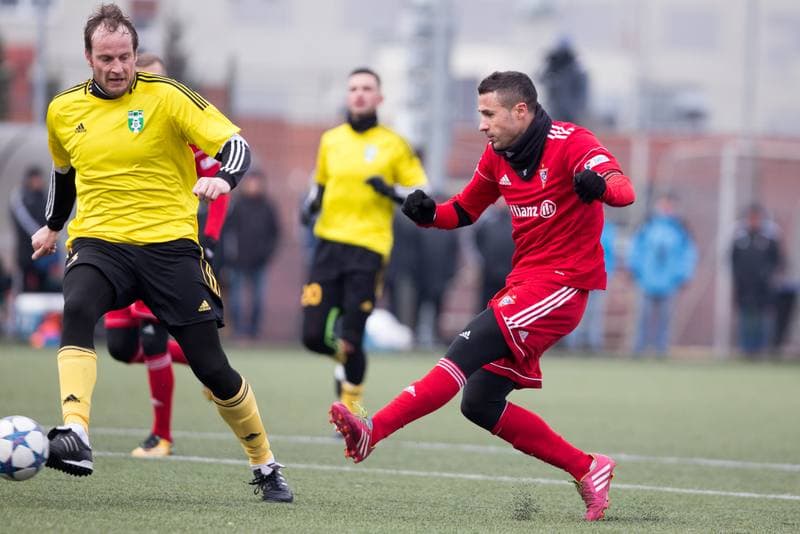 Football. Sparing. MFK Karvina - Gornik Zabrze. 13.01.2018