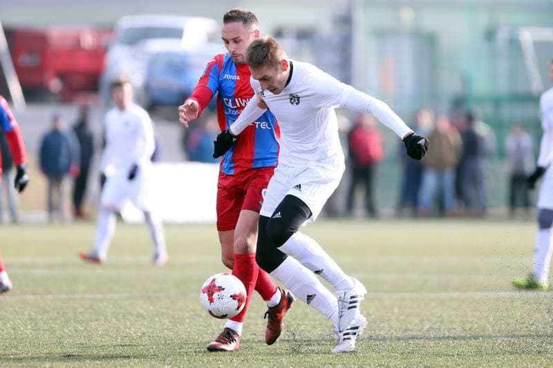 Football. Sparing. MFK Karvina - Piast Gliwice. 20.01.2018