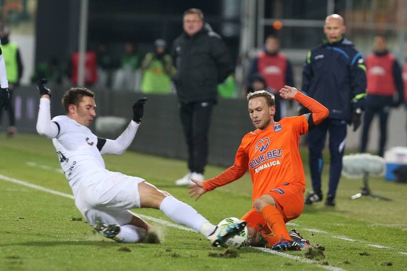Football. Lotto Ekstraklasa. Bruk-Bet Termalica Nieciecza - Zaglebie Lubin. 02.12.2016