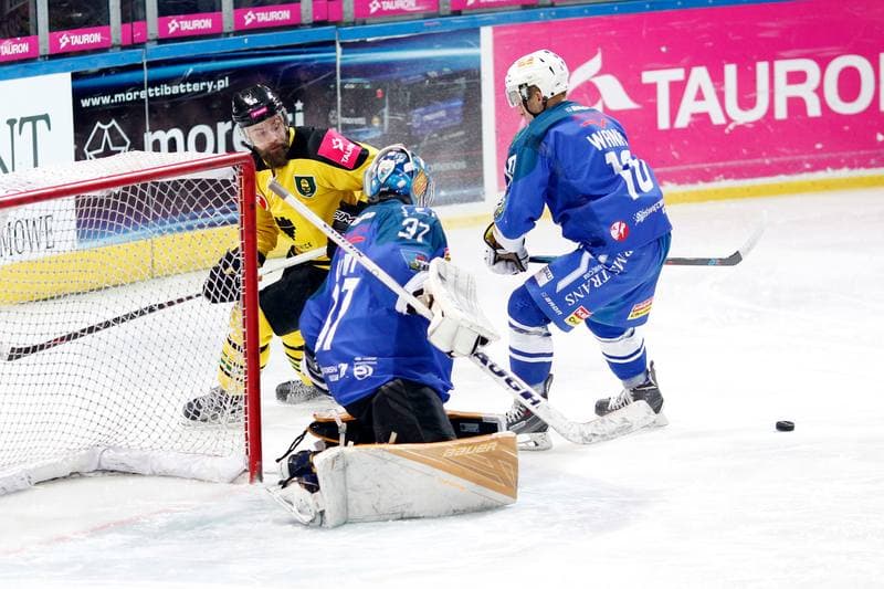 Ice Hockey. Polska Hokej Liga. Tauron KH GKS Katowice - Unia Oswiecim. 22.12.2016