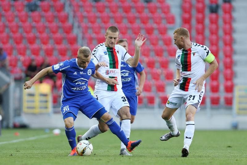 Football. Nice I Liga. GKS Tychy - Stal Mielec. 05.08.2017