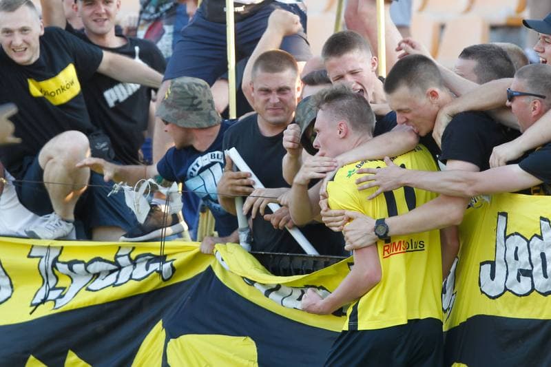 Football. Playoff for III Liga. Ruch Radzionkow - Polonia Bytom. 20.06.2018