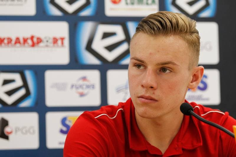 Football. Gornik Zabrze. Press Conference. 25.07.2018