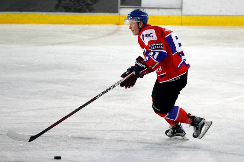 Ice Hockey. Sparing. Polonia Bytom - Comarch Cracovia. 15.08.2017