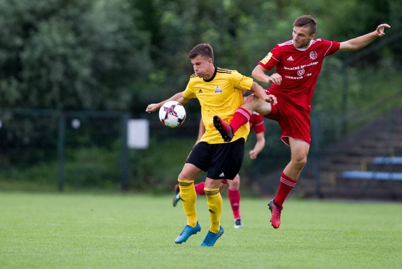 Football. Fortuna Narodni Liga. Fotbal Trinec - Olympia Praha. 19.08.2017