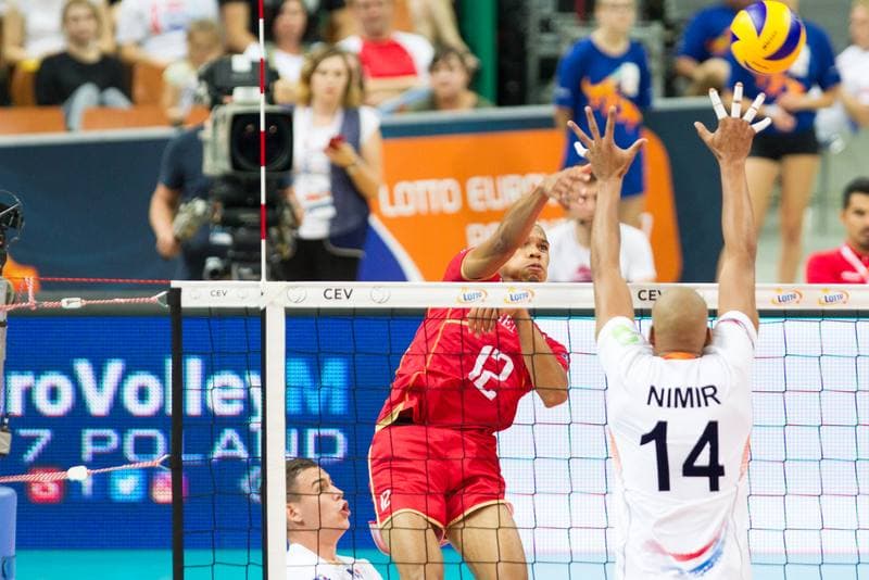 Volleyball. CEV EuroVolley. France - Netherlands. 27.08.2017