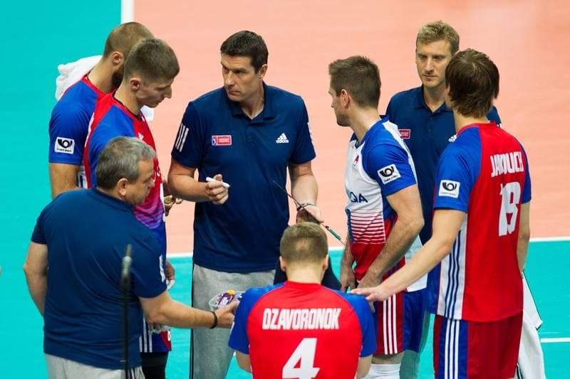 Volleyball. EuroVolley 2017. France - Czech Republic. 30.08.2017