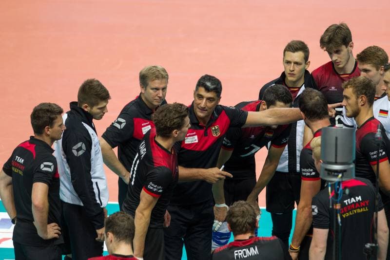 Volleyball. CEV EuroVolley. Germany - Czech Republic. 31.08.2017
