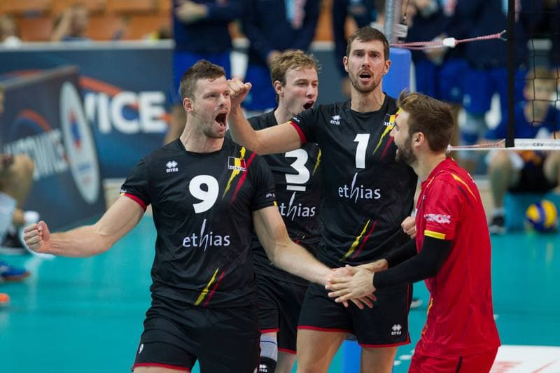 Volleyball. CEV EuroVolley 2017. Belgium - Italy. 31.08.2017