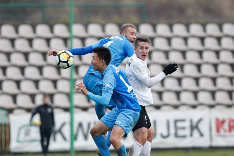 Football. II Liga. Rozwoj Katowice - Blekitni Stargard. 25.11.2018