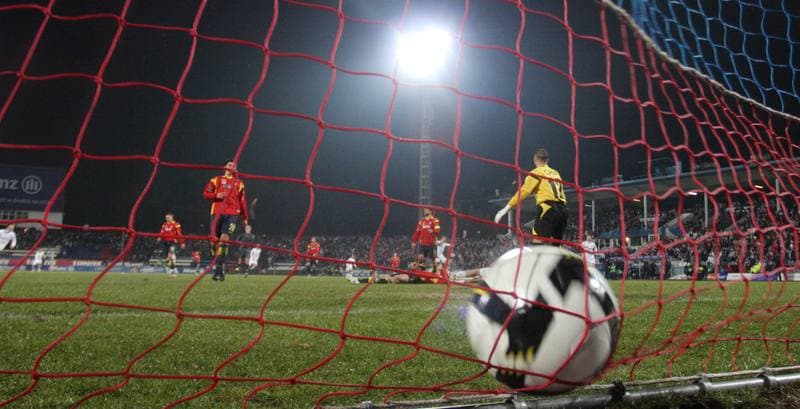 Football. I liga. Gornik Zabrze - GKP Gorzow. 14.03.2010