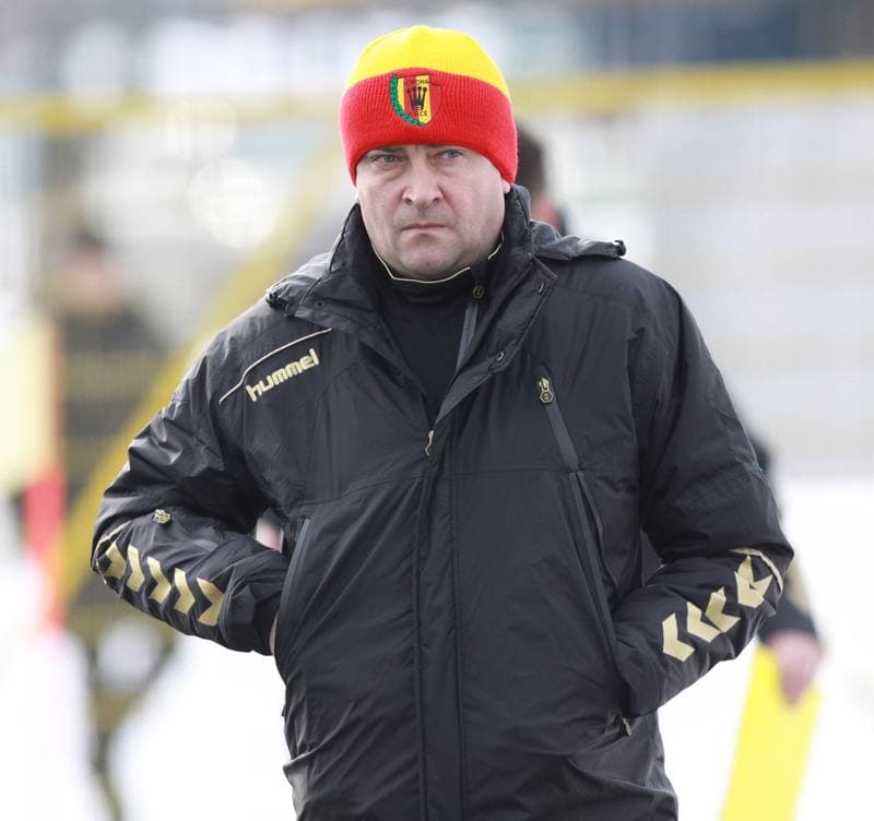Football. Sparing. Gornik Zabrze - Korona Kielce. 02.02.2010