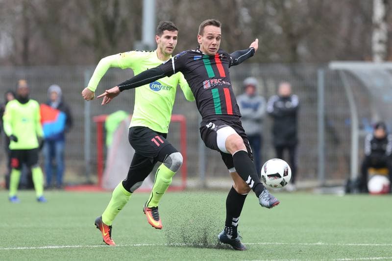 Football. Sparing. GKS Tychy - SFC Opava. 02.02.2018
