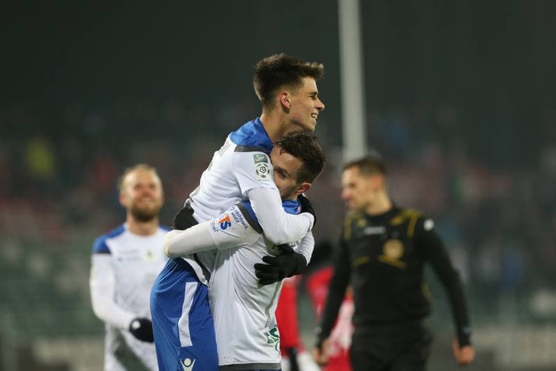 Football. Lotto Ekstraklasa. Zaglebie Sosnowiec - Lech Poznan. 16.12.2018