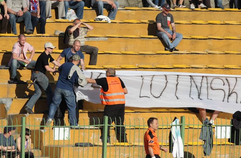 Football. I liga. Podbeskidzie Bielsko-Biala - Piast Gliwice. 11.05.2011