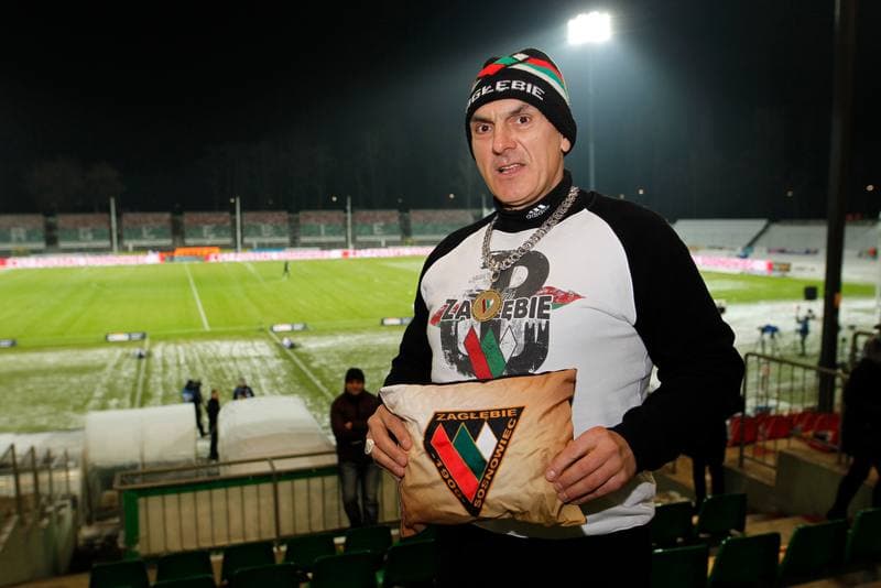 Football. Lotto Ekstraklasa. Zaglebie Sosnowiec - Lech Poznan. 16.12.2018