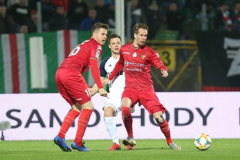 Football. Lotto Ekstraklasa. Zaglebie Sosnowiec - Wisla Krakow. 03.04.2019