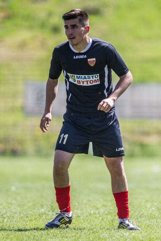 Football. Haiz IV Liga. Polonia Bytom - MKS Myszkow. 01.05.2019
