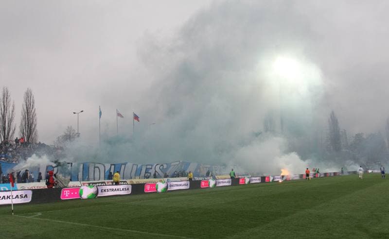 Football. T-Mobile Ekstraklasa. Ruch Chorzow - Gornik Zabrze. 15.04.2012
