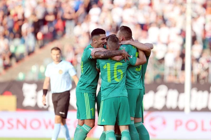 Football. Lotto Ekstraklasa. Zaglebie Sosnowiec - Slask Wroclaw. 27.08.2018