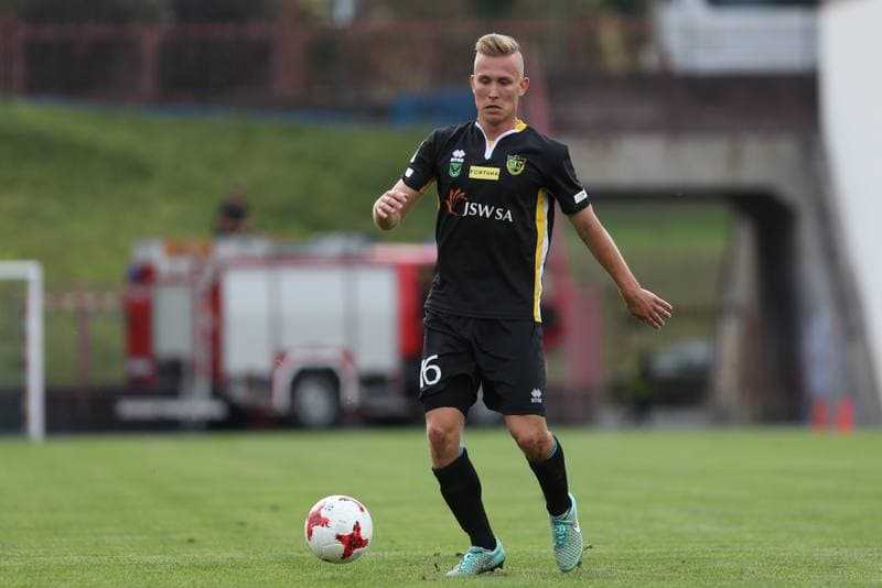Football. Fortuna I Liga. GKS 1962 Jastrzebie - Garbarnia Krakow. 15.09.2018