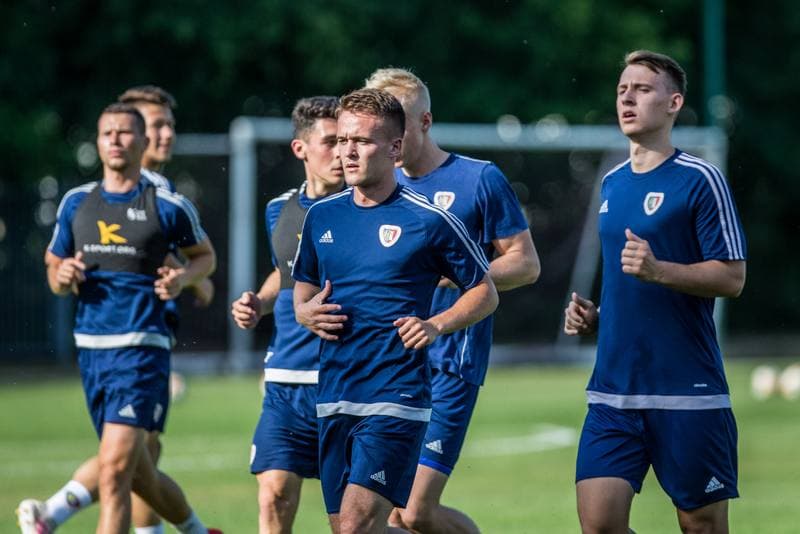 Football. Piast Gliwice. Training. 12.06.2019