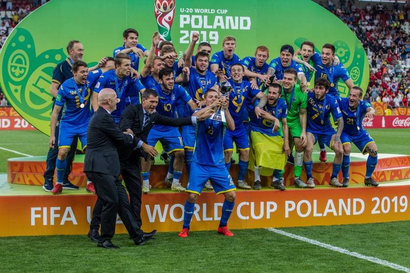 Football. FIFA U-20 World Cup. Ukraine - Korea Republic. 15.06.2019