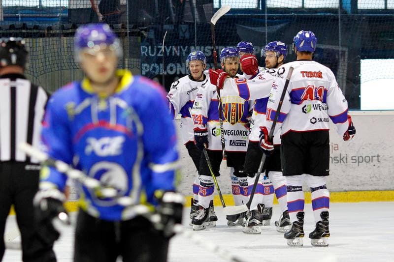 Ice Hockey. Polska Hokej Liga. Weglokoks Kraj Polonia Bytom - PGE Orlik Opole. 21.09.2018