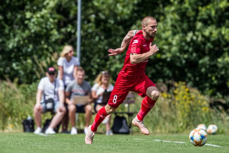 Football. Sparing. Zaglebie Sosnowiec - Fotbal Trinec. 03.07.2019