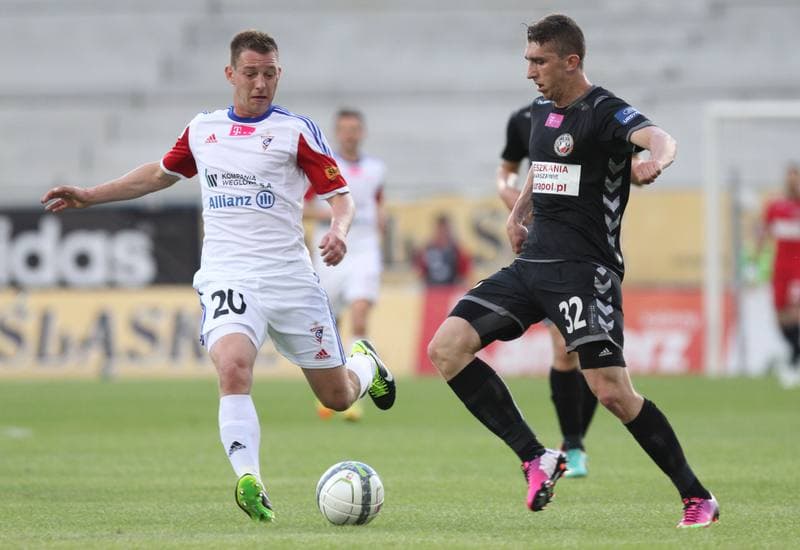 Football. T-Mobile Ekstraklasa. Gornik Zabrze - Polonia Warszawa. 18.05.2013