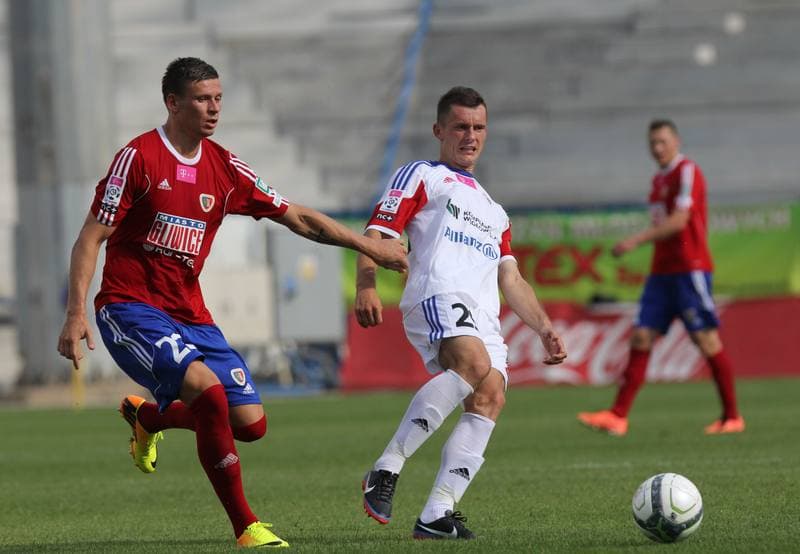 Football. T-mobile Ekstraklasa. Gornik Zabrze - Piast Gliwice. 04.08.2013