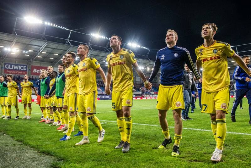 Football. UEFA Champions League. Piast Gliwice - BATE Borisov. 17.07.2019
