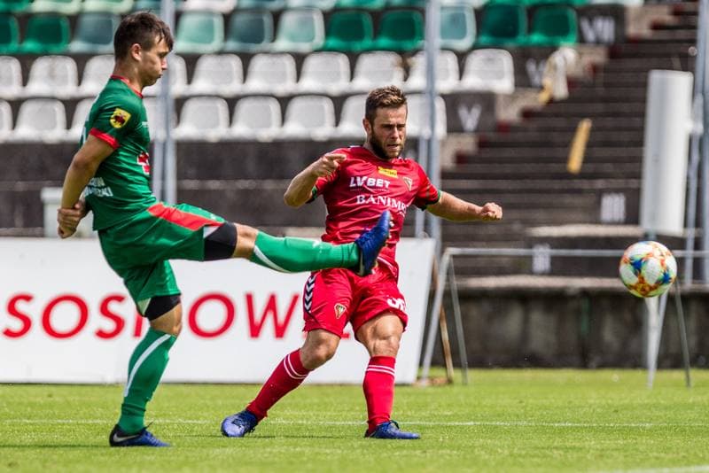 Football. Friendly Match. Zaglebie Sosnowiec - Lechia Tomaszow Mazowiecki. 20.07.2019
