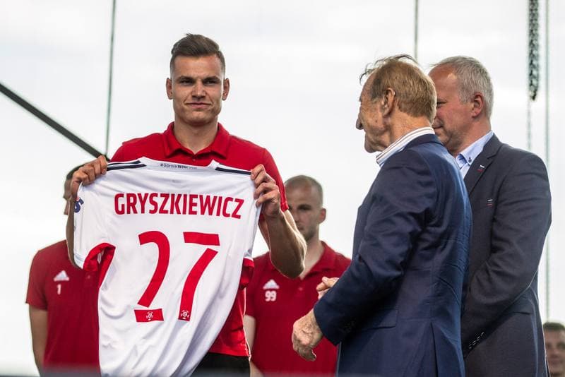 Football. Gornik Zabrze. Team Presentation. 20.07.2019