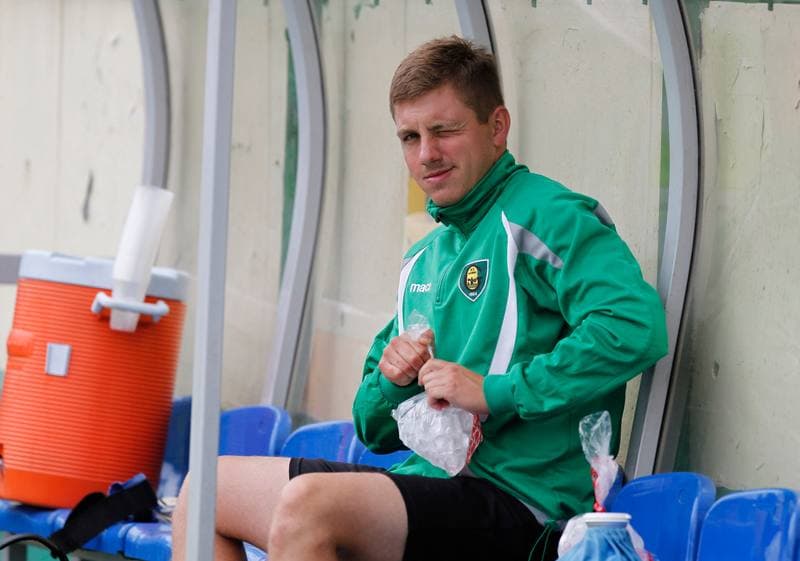 Football. GKS Katowice. Training. 28.05.2015