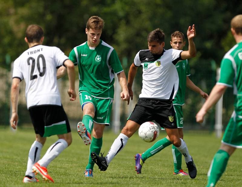 Football. III Liga Opolsko - Slaska. Grunwald Ruda Slaska - GKS Jastrzebie. 09.08.2014