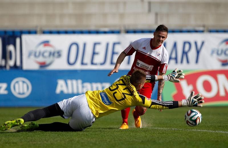 Football. Friendly Match. Gornik Zabrze - MFK Ruzomberok. 10.10.2014