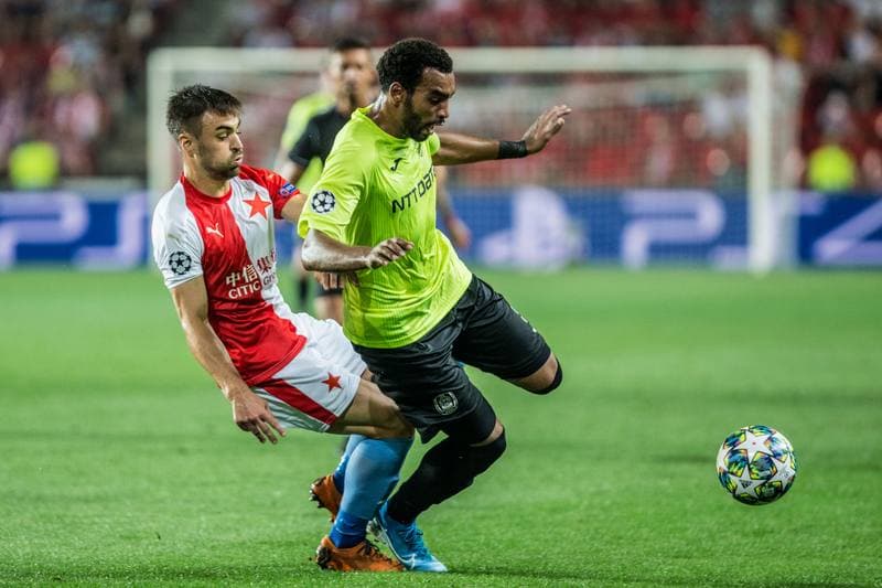 Football. UEFA Champions League. Slavia Prague - CFR Cluj. 28.08.2019
