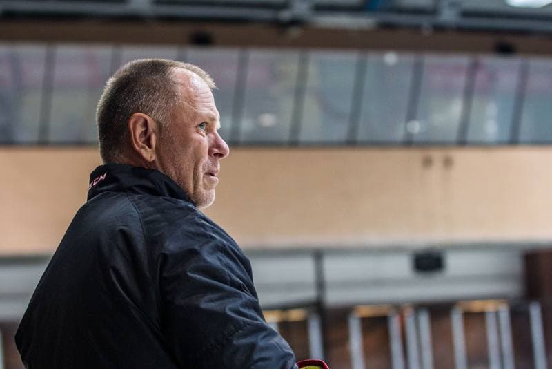 Ice Hockey. Poland national team. Training. 05.09.2019