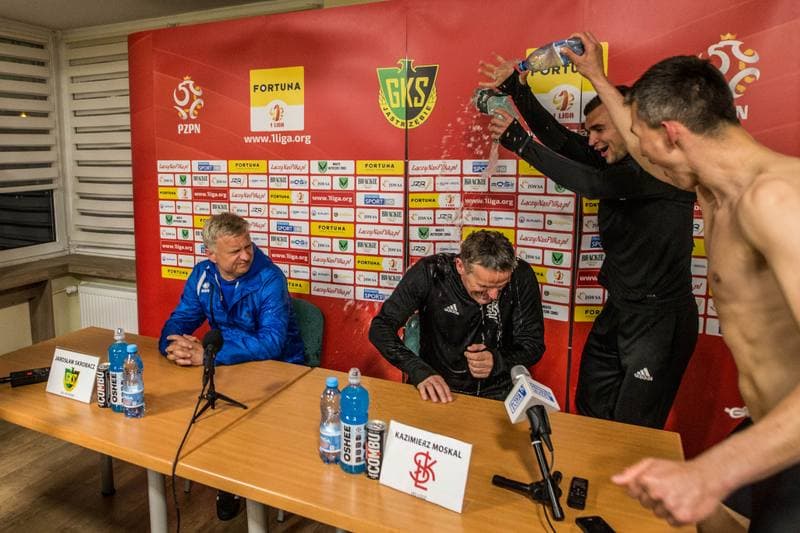 Football. Fortuna I Liga. GKS 1962 Jastrzebie - LKS Lodz. 04.05.2019
