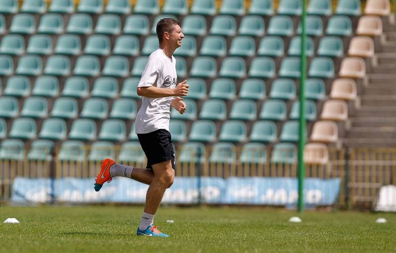 Football. Rozwoj Katowice. Training. 29.06.2015