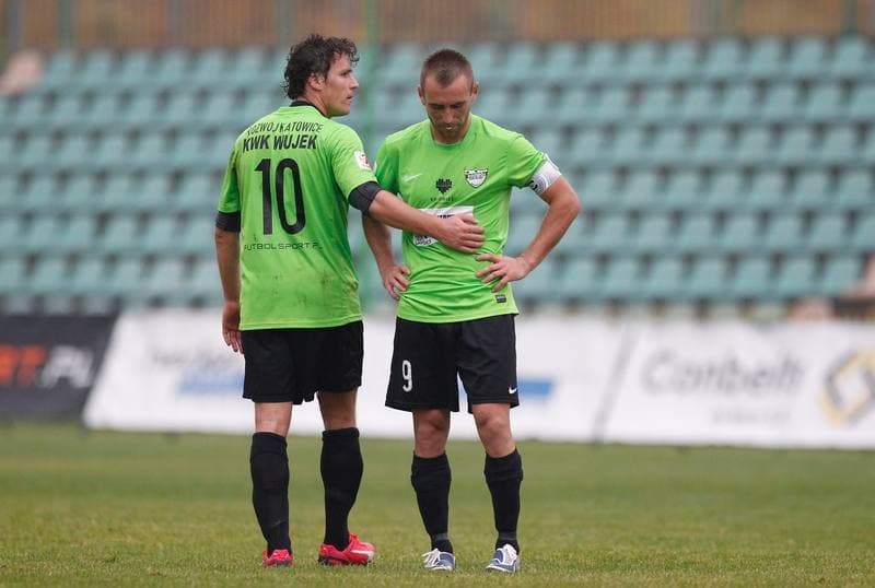 Football. I Liga. Rozwoj Katowice - MKS Kluczbork. 17.10.2015