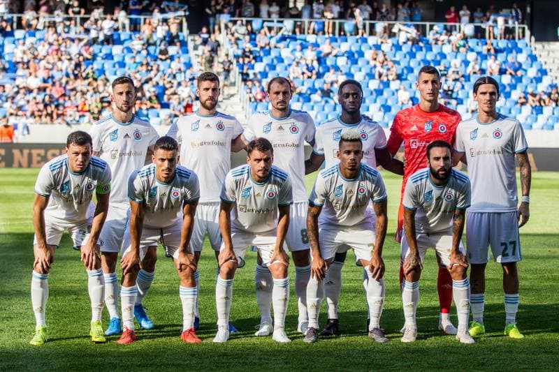Football. UEFA Europa League. Slovan Bratislava - KF Feronikeli. 24.07.2019