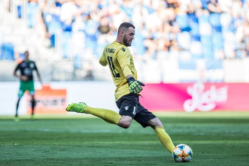 Football. UEFA Europa League. Slovan Bratislava - KF Feronikeli. 24.07.2019
